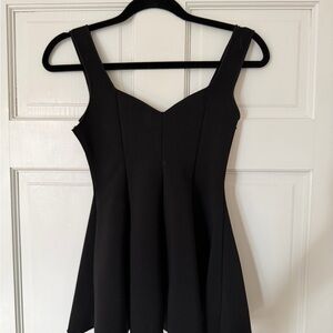 Zara Peplum Black Top !
